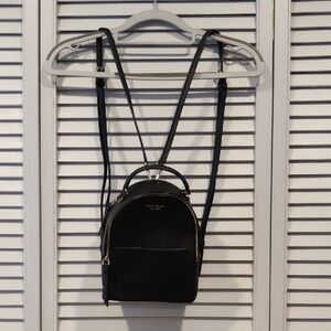 NWOT Kate Spade Black Backpack
